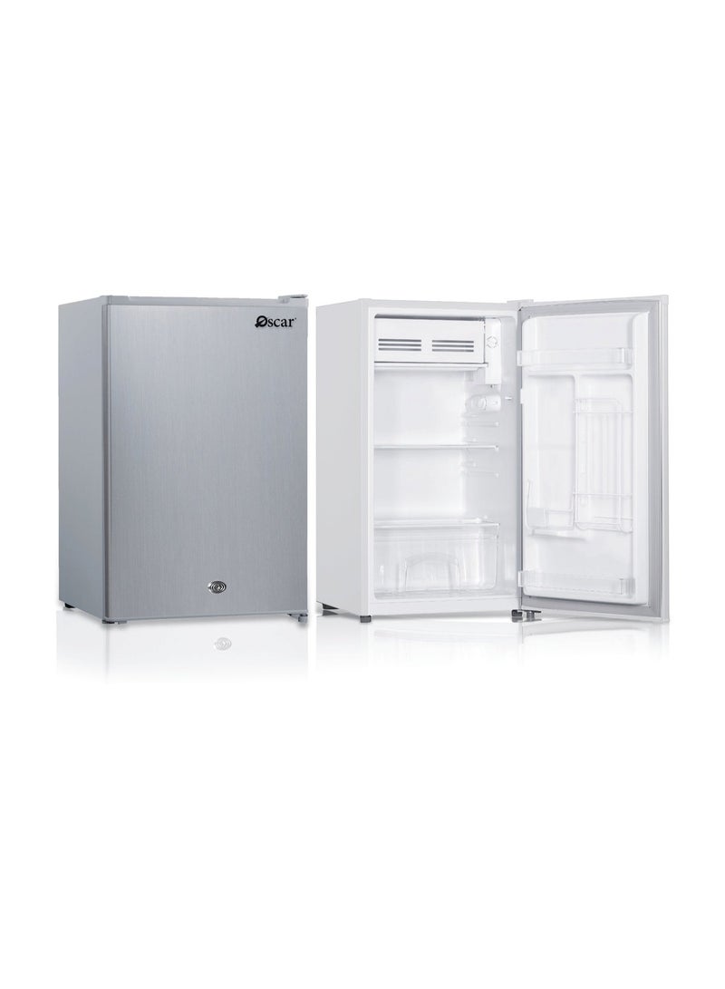 Oscar 90L Table Top Refrigerator | Compact Single Door Fridge | Mechanical Temperature Control | Energy Efficient | Lock & Key | De-Frost Technology - OR120DW | 1 Year Warranty - Image 1