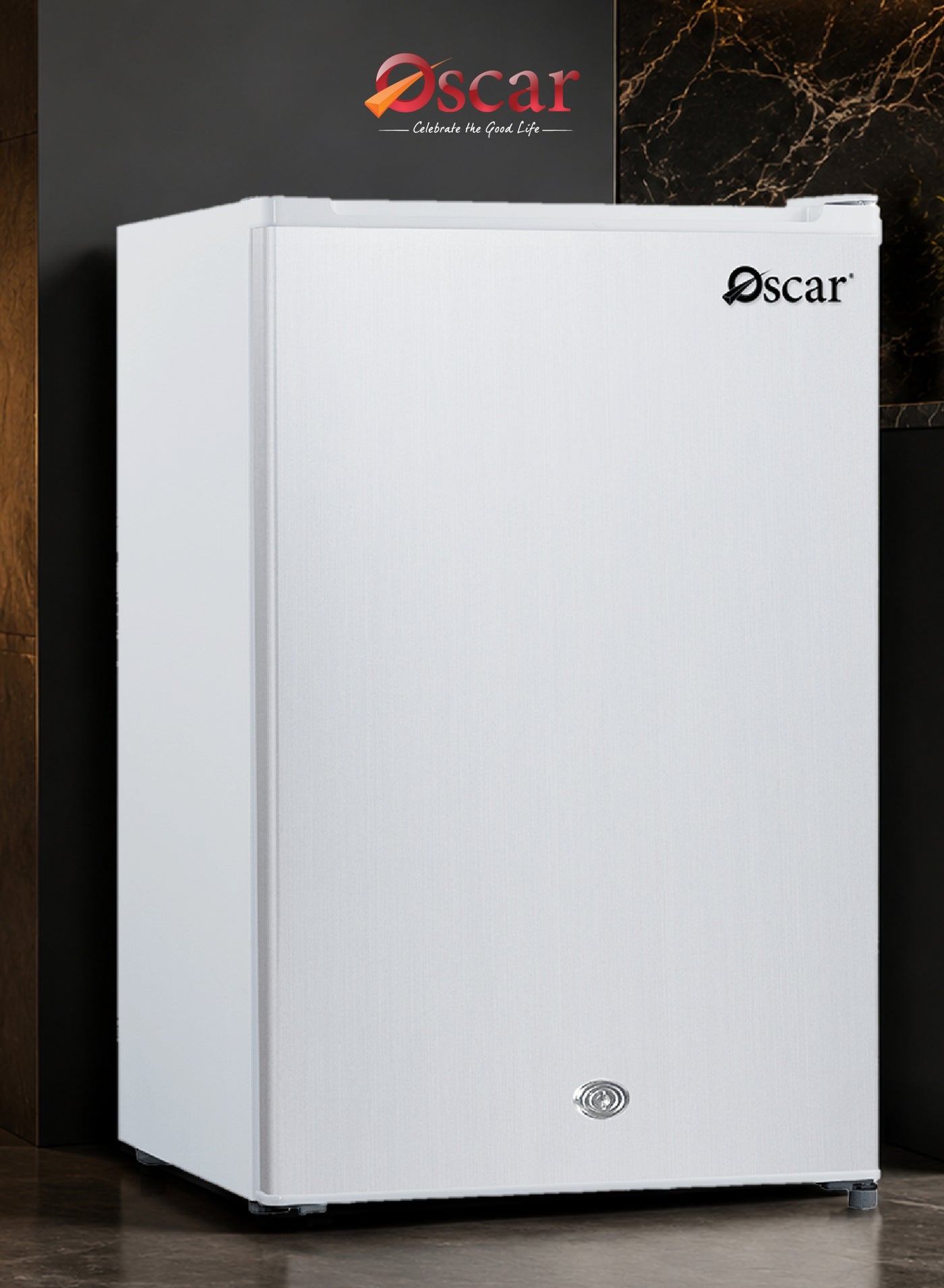 Oscar 90L Table Top Refrigerator | Compact Single Door Fridge | Mechanical Temperature Control | Energy Efficient | Lock & Key | De-Frost Technology - OR120DW | 2 Year Warranty
