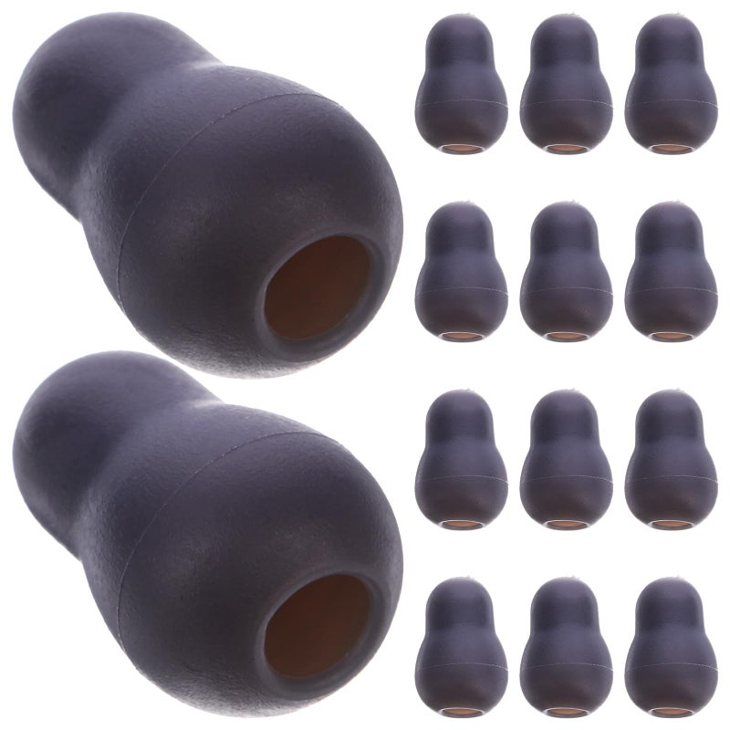 Gray Replacement Earbuds for Stethoscopes 10 Pairs Small Universal Ear Tips Pediatric Cardiology - Image 2
