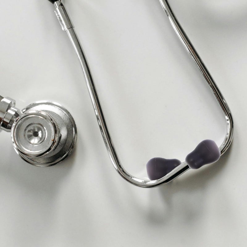 Gray Replacement Earbuds for Stethoscopes 10 Pairs Small Universal Ear Tips Pediatric Cardiology - Image 5