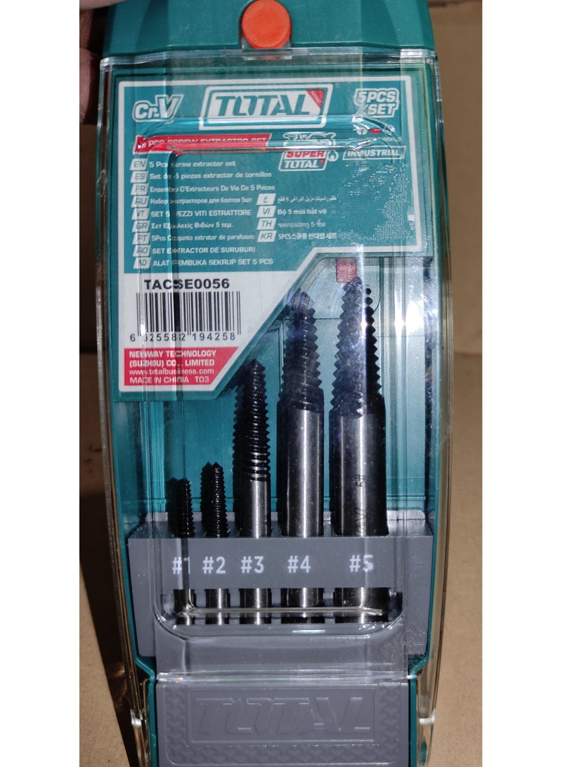 TOTAL 5PCS SCREW EXTACTOR SET - Image 2
