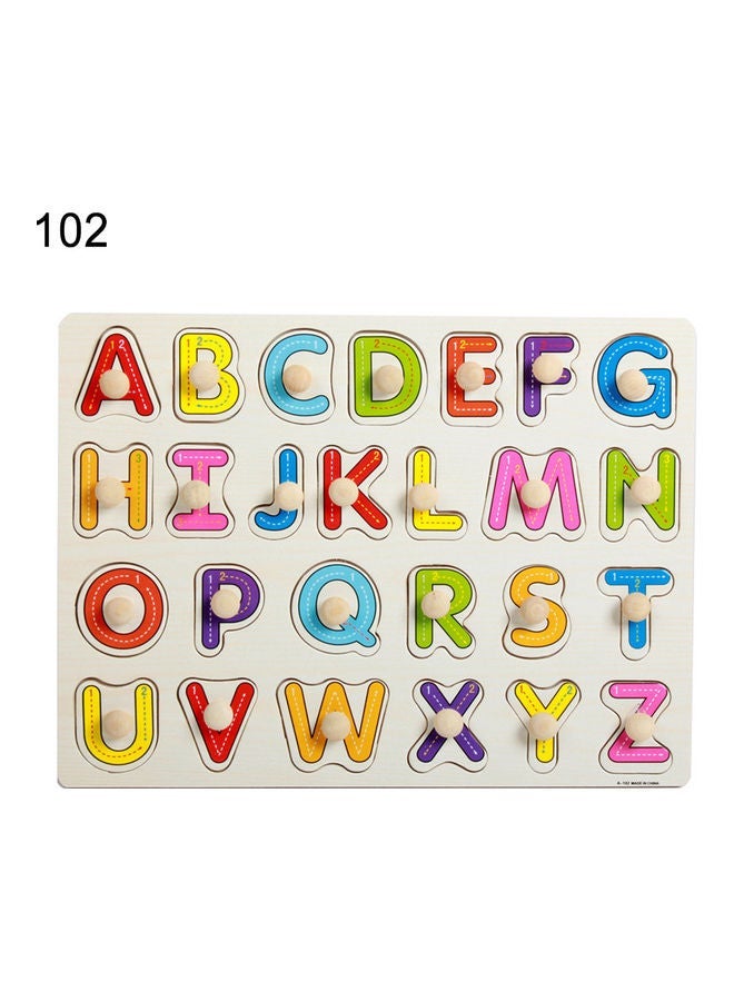 NIBEMINENT Alphabets Themed Board Puzzle Set