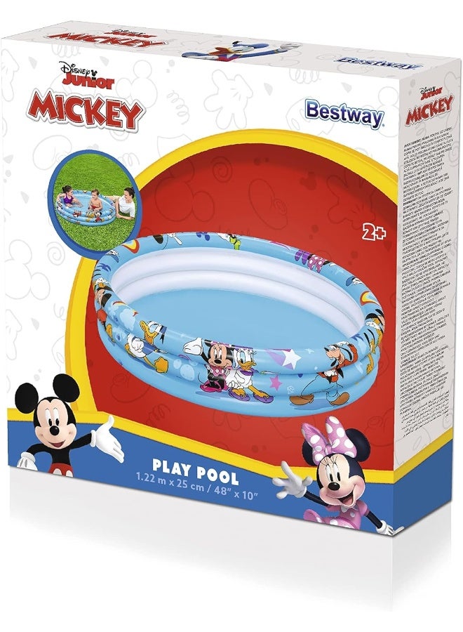 Bestway Disney Junior Mickey Play Pool (1.22 x 0.25 m) - Image 1