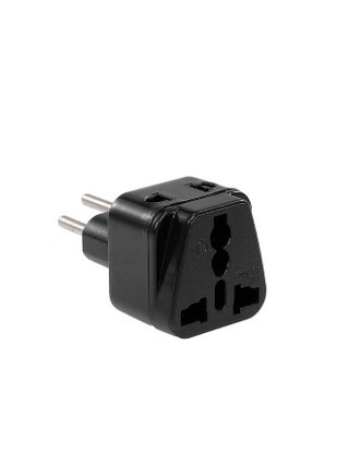 High Quality Swiss Embedded Conversion Plug 5-hole Adaptor Plug Swiss Plug to Universal Socket Travel Plug Adapter Black - pzsku/ZFB1F6B3EB706581D705AZ/45/_/1687343894/6b766e58-778e-422a-bd6e-3b50b175f25b