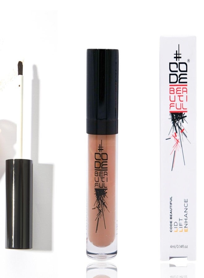CODE Beautiful Eye Primer and Under Eye Concealer | Eye concealers | Eyeshadow Primer | Eye Lift - The Antidote To Tired Eyes | Vegan & Cruelty Free | LLE Lid Lift Enhance (Deep Moments) - Image 5