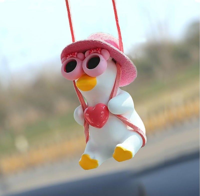 VRB Dec 1 Set of Car Dashboard Decoration Items/car Decor Accessories for Dashboard,Miniature Toys,Car Dashboard Interior Decoration Accessories for Car,SUV,etc. (Hanging Decor Design - 2) - Image 3