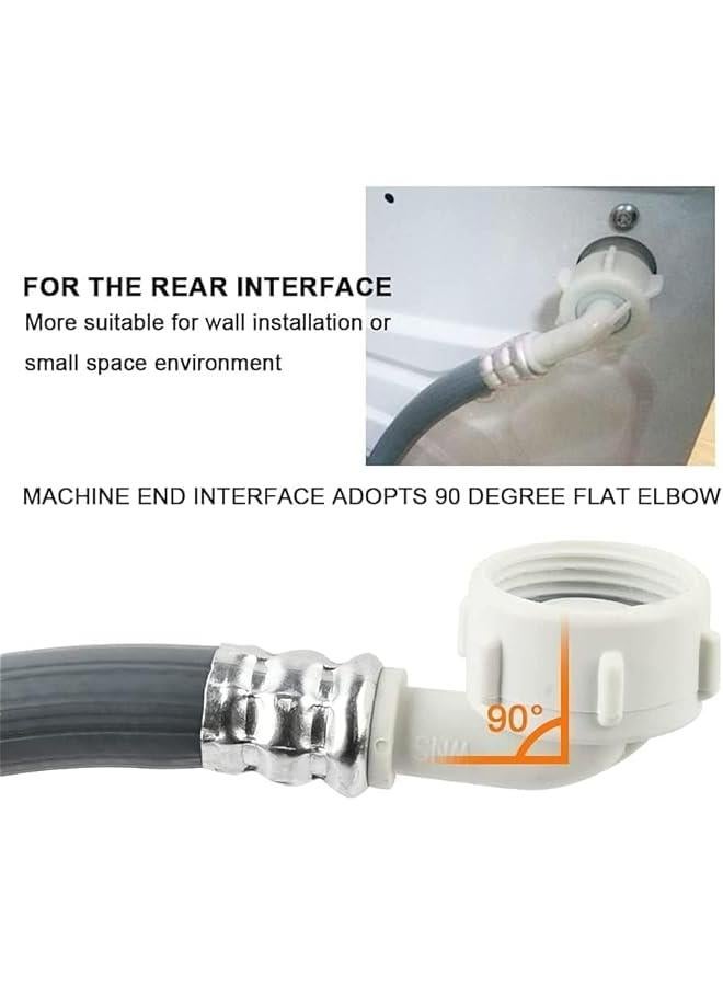 HOOKOR Premium Quality Inlet Hose Smooth and Reliable Dishwasher Drainage washing machine Pipe (3m)  - Image 3