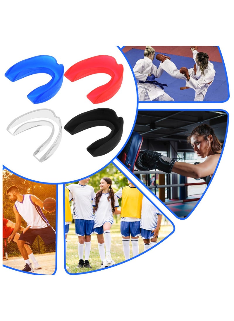Generic 4 Pack Set Of Adult And Children'S Sanda Nba Tooth Guards, Sports Tooth Guards, Suitable For Football, Boxing, Hockey, Karate, Basketball, Lacrosse, Taekwondo Equipment  - Image 3