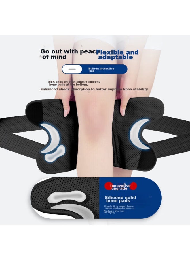 Tmt Knee Brace, Meniscus Sports Knee Support, Patellar Strap, Knee Fixation Brace, Specialized For Running And Hiking, Suitable For Jump Rope, For Men And Women - Image 2