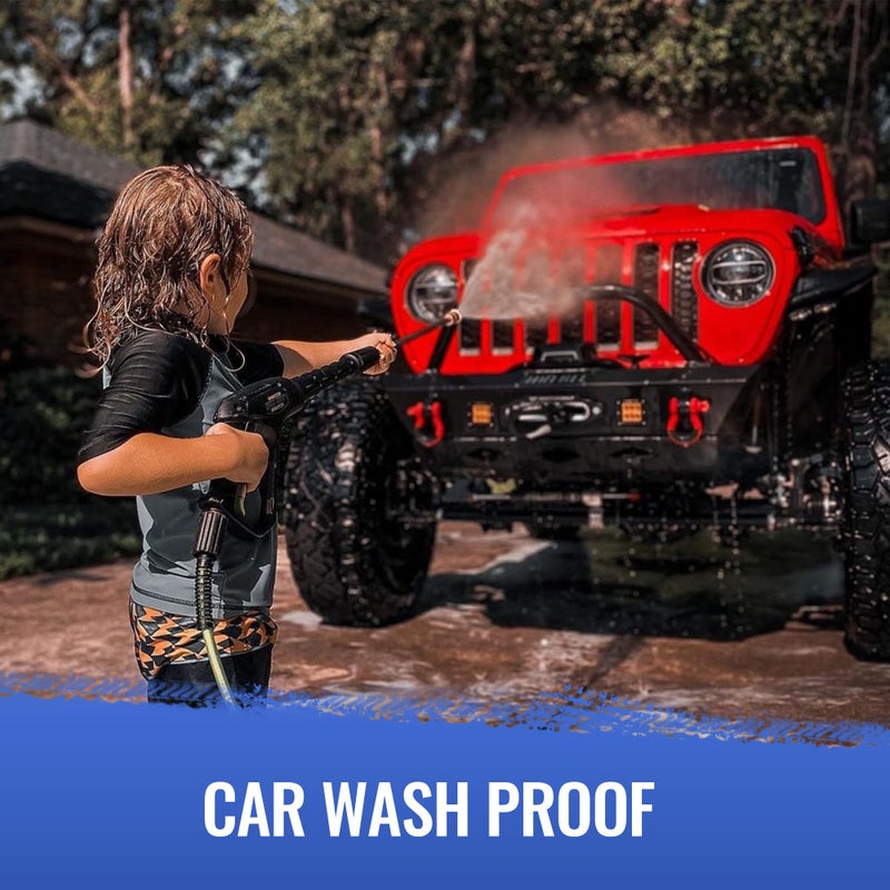 VOFONO Short Antenna for 2007-2025 Jeep Wrangler Gladiator JK JL JT JKU JLU Sahara Rubicon Sport 4xe Willys Mojave, 7 Inch Jeep Replacement Antenna Wrangler Gladiator Accessories - Image 5