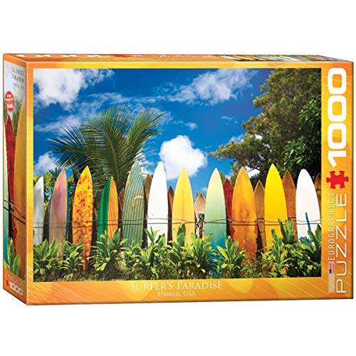 EuroGraphics Surfers Paradise Hawaii Puzzle 1000Piece 60000550 - Image 1