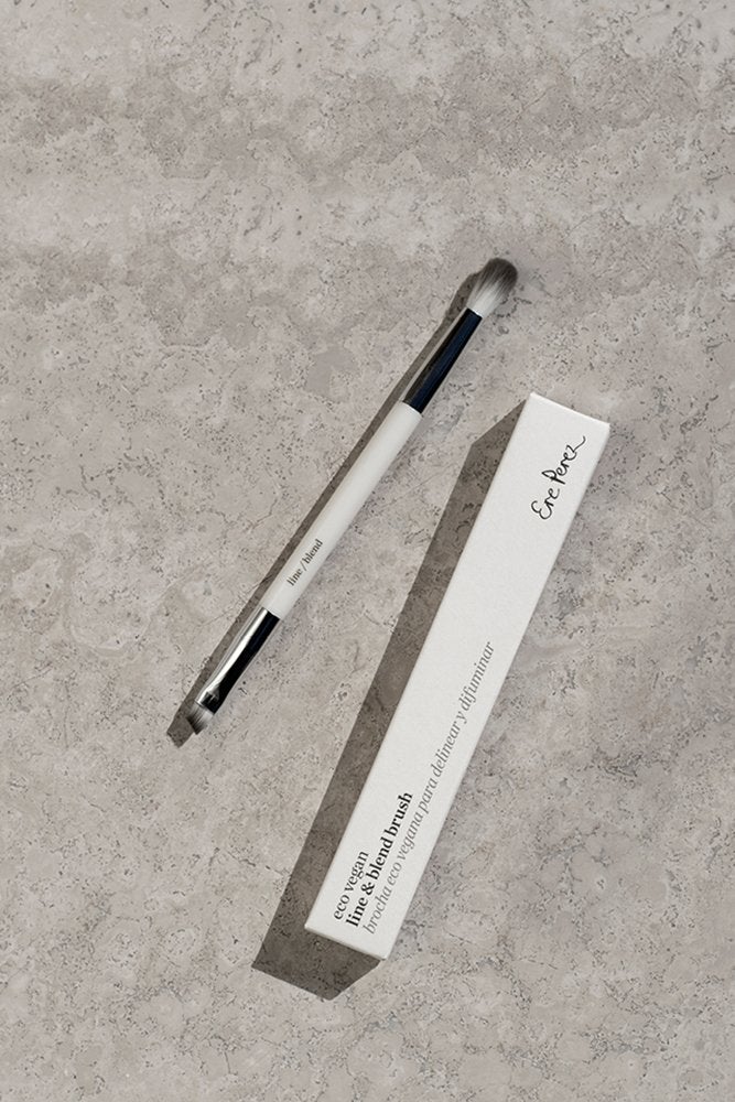 Ere Perez - Natural Eco Line + Blend Eye Brush | Vegan, Cruelty-Free, Clean Beauty