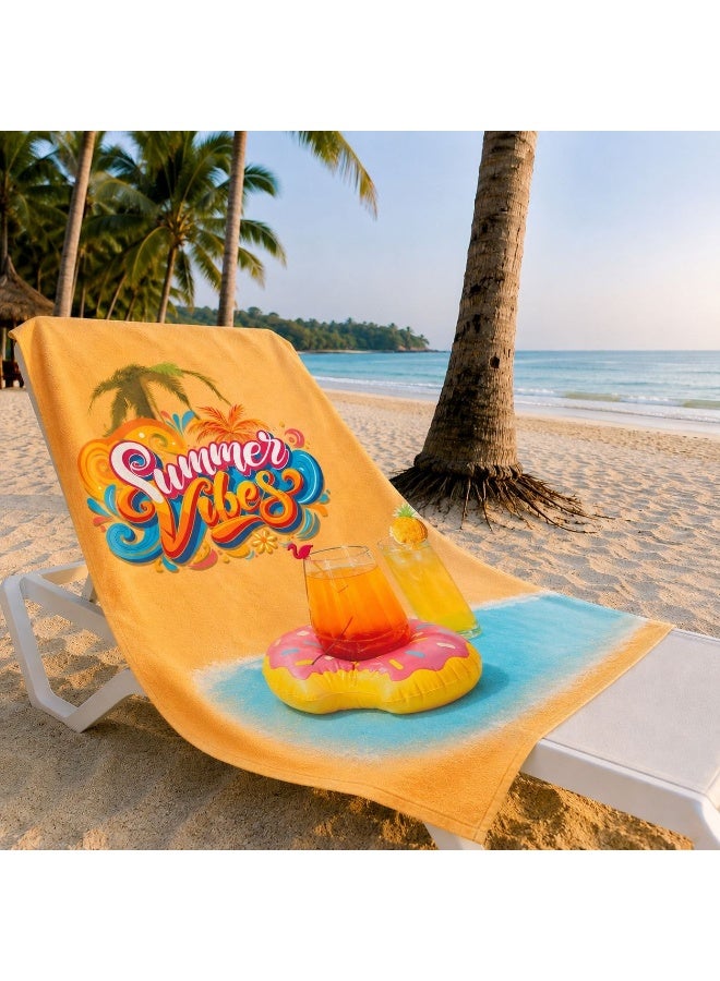 Microfiber Quick Dry Beach Blanket, Towel, Suitable For Swimming,Travel, Camping,Yoga Mat Outings Summer Beach Essentials - Image 3