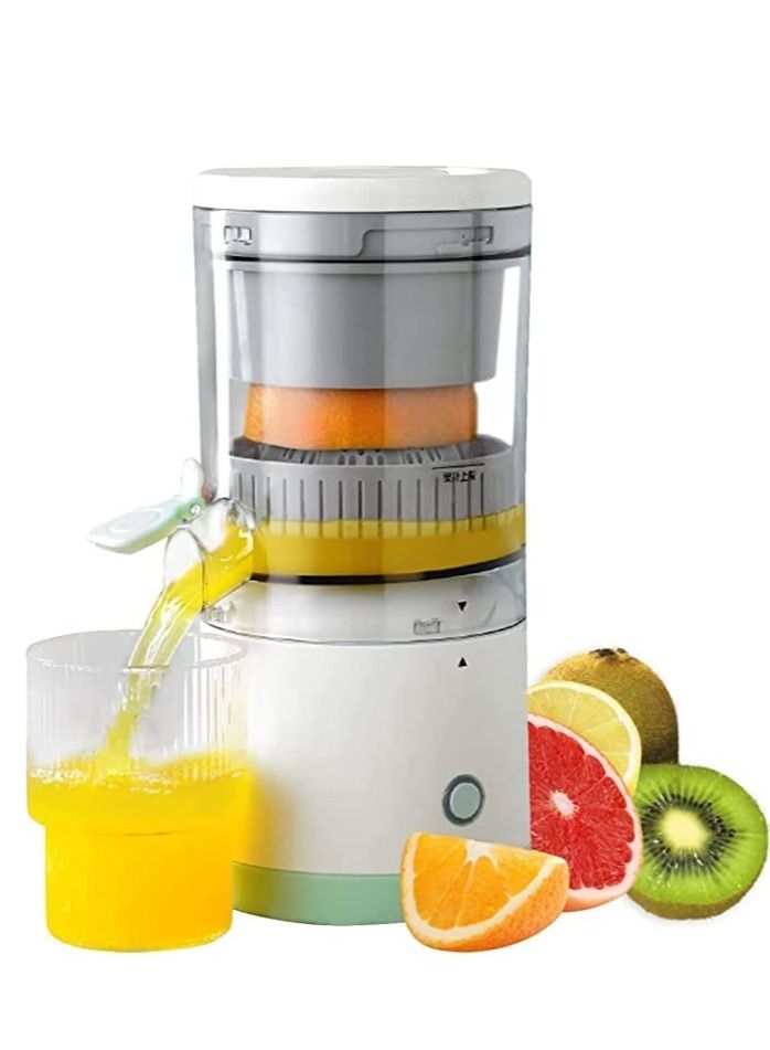 ELTRAZONE Portable Blender Electric Citrus Juicer Rechargeable Hands-Free Masticating Orange Juicer Lemon Squeezer with USB Travel Cup for Gym Car Office On The Go - Image 1