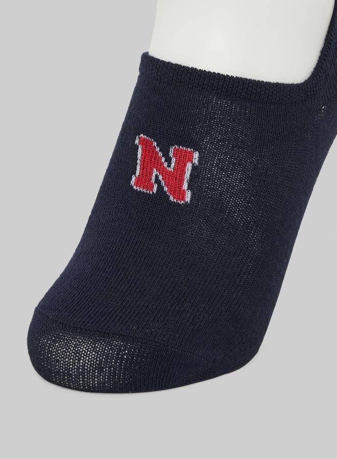 Styli Pack of 5- Letter Pattern No Show Socks - Image 5