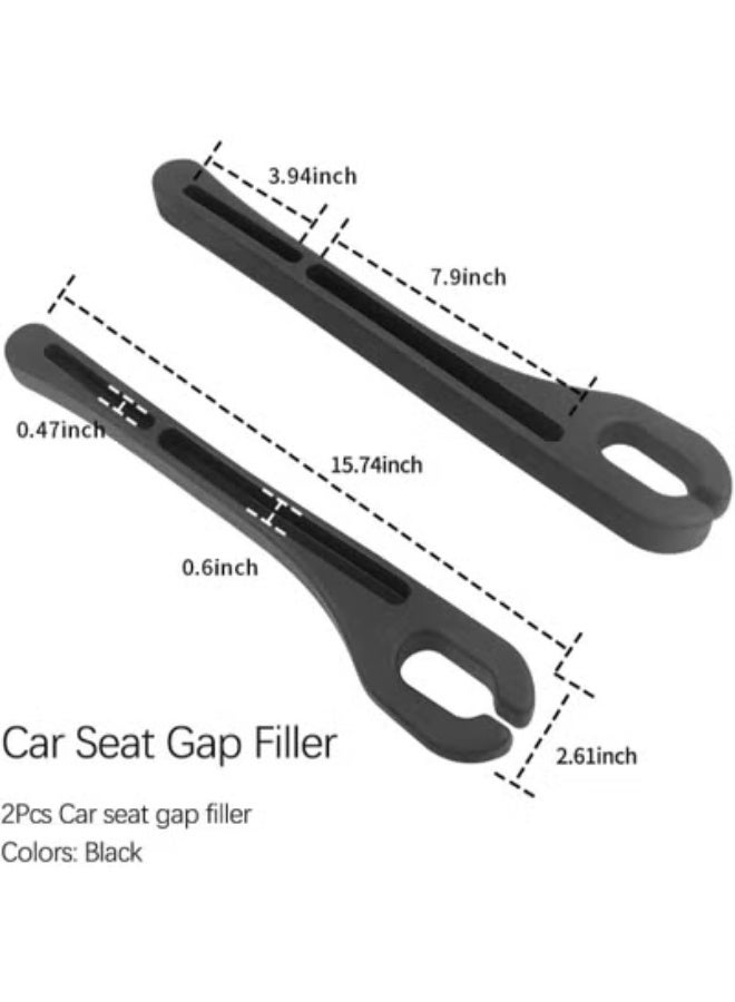 COYO 2PCS Car Seat Gap Filler Organizer with Phone Holder, Car Seat Gap Organizer for Prevent Falling,Essential Car Accessories Car Side - Image 5