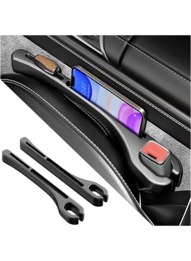 COYO 2PCS Car Seat Gap Filler Organizer with Phone Holder, Car Seat Gap Organizer for Prevent Falling,Essential Car Accessories Car Side - Image 1