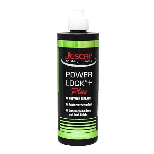 Jescar Power Lock Plus Polymer Sealant - 16oz - Durable High-Gloss Paint Sealant for Long-Lasting Protection – Easy Application, Safe for All Paint Types, Easy to Apply, Hand or Machine Application - Image 1