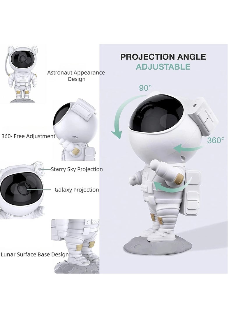 ELTRAZONE Night Lights Star Projector. Astronaut Nebula Galaxy Projector with Timer, Remote Control and 360°Adjustable Design. For Room Decoration Party - Image 5
