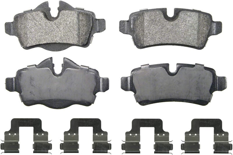 Wagner QuickStop ZX1309 Semi-Metal Disc Pad Set, Rear - Image 1