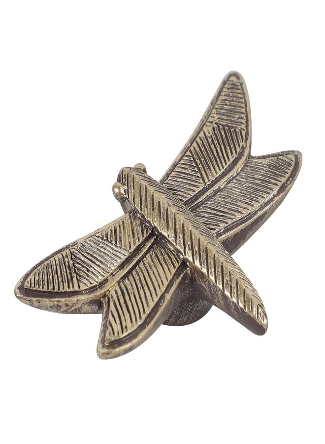 BXT Dragonfly Magnetic Curtain Tiebacks Vintage Bronze Resin Draperies Buckles Non-Install Indoor Hotel Office Home Decorations Bedroom Living Room Outdoor Balcony Yard Window Accessories 1 Pair - Image 3