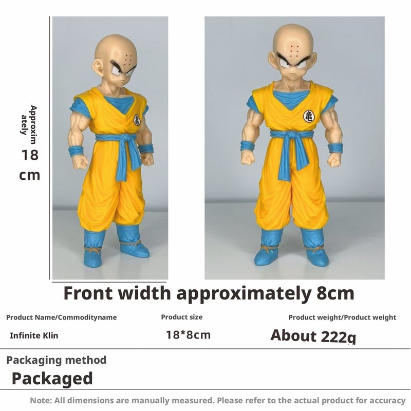 Dragon Ball Z Anime Figure - Gohan or Krillin PVC Statue - Image 5