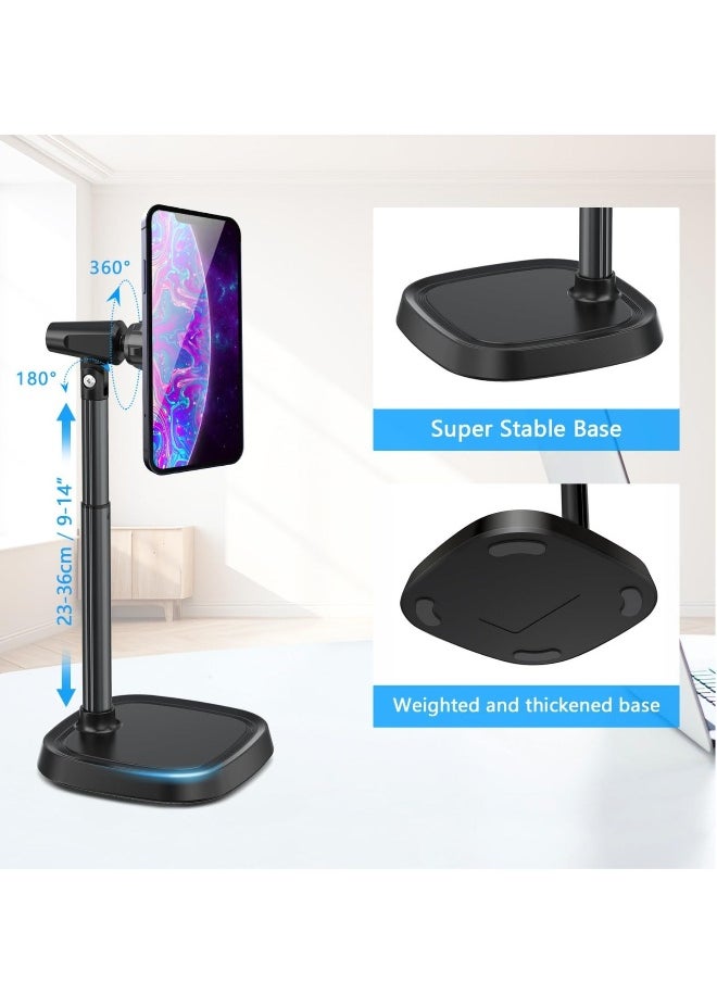 Generic - Magnetic Phone Desk Stand, Compatible with MagSafe for iPhone 15, 14, 13, 12 Pro Max Plus, MagSafe Case, All Smartphones, Height, Angle Adjustable iPhone Stand - Image 1