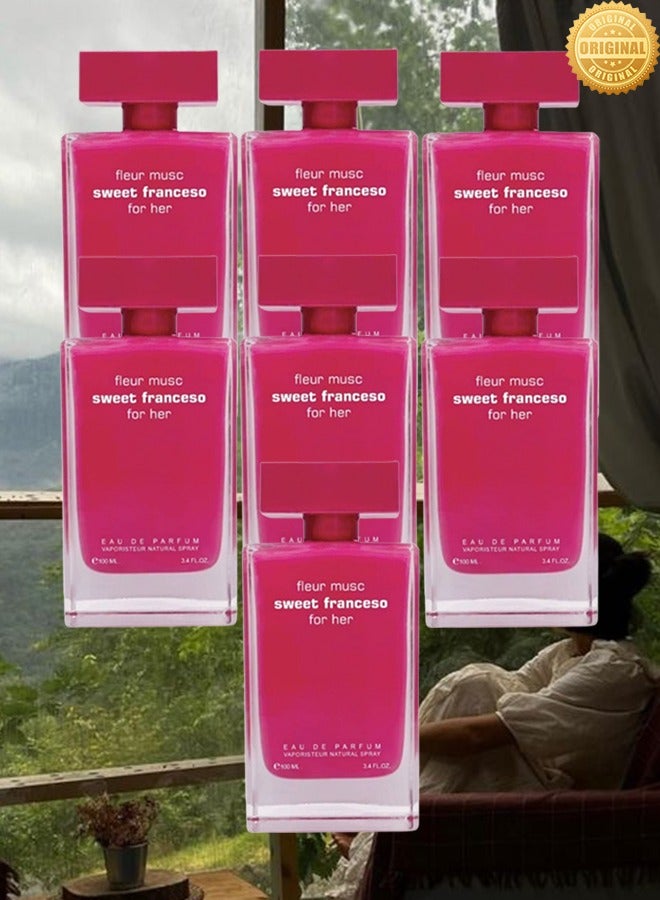 فور هير 7 قطع عطر سويت فرانسيسو فور هر بنك 100 مل - Image 1