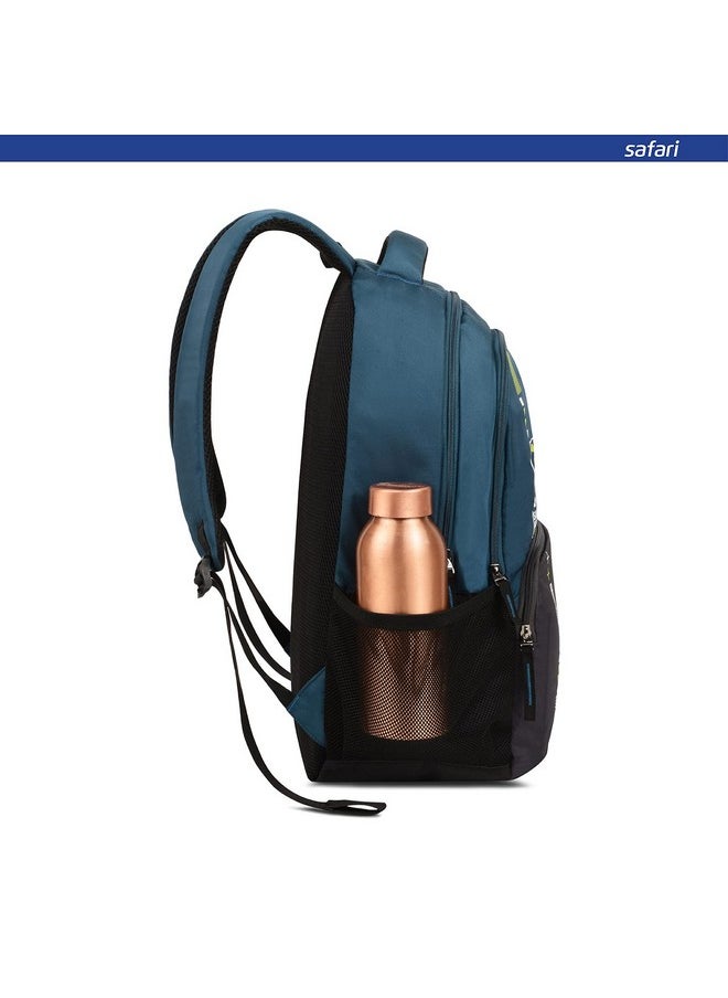 Safari Safari Quill Laptop Backpack 26 Ltrs Water Resistant Fabric - Blue, L (QUILL19CBBLU)  - Image 4