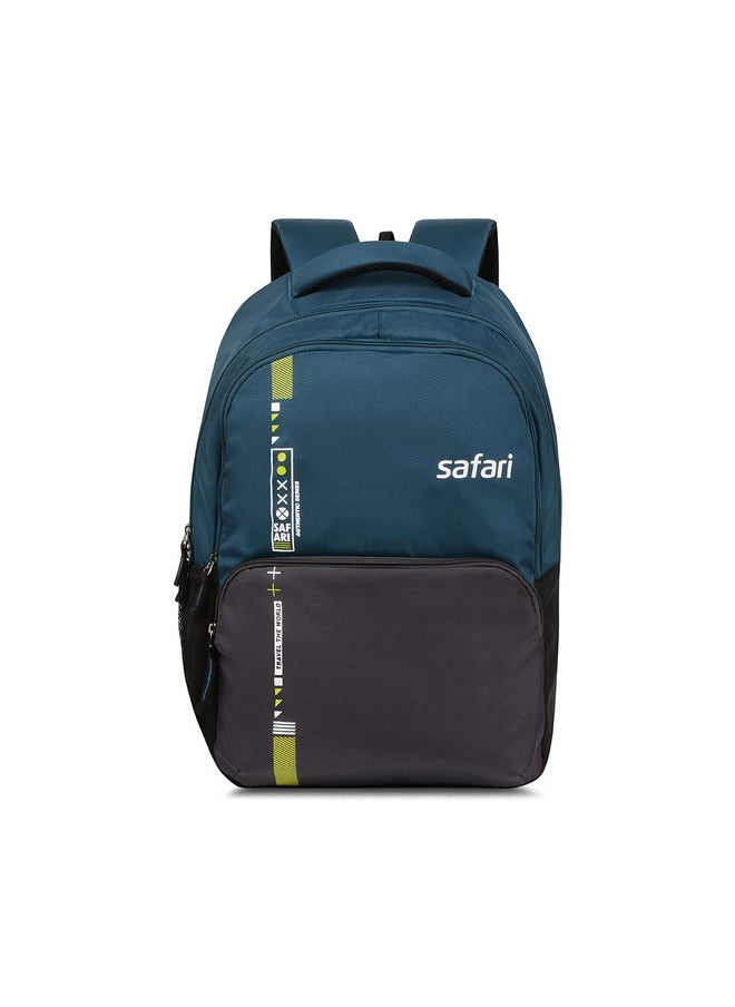 Safari Safari Quill Laptop Backpack 26 Ltrs Water Resistant Fabric - Blue, L (QUILL19CBBLU)  - Image 1