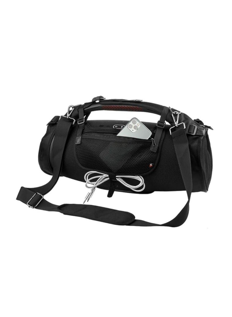 General - JBL Boombox 3 Travel Carrying Case, Portable Bluetooth Speaker with Phone Case, Shoulder Strap with Two Side Covers, Skin Protection Accessories - Image 1