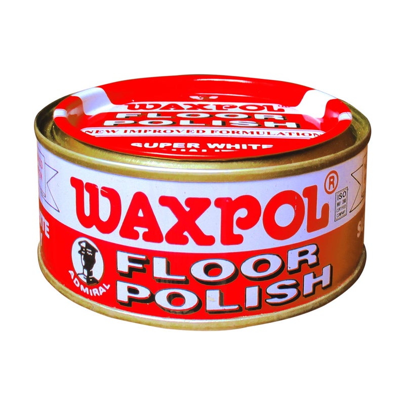Waxpol واكس بول تلميع الأرضيات (أبيض/حيادي) 200 جم لإضفاء بريق متألق على الأرضيات، البلاط، الحجر والأثاث - Image 5