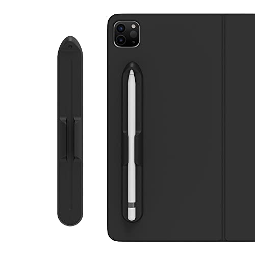 LOVE MEI iPencil Holder Sticker for Apple Pencil 1st/2nd Generation, Strong Adhesive Silicone Holder Sticker [Magnetic Attach Design] Accessories for iPad Stylus Pens - Image 2