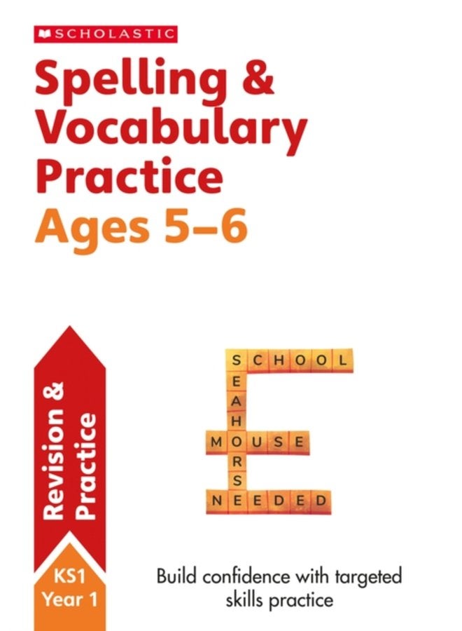 Spelling and Vocabulary Practice Ages 5 6 - Paperback