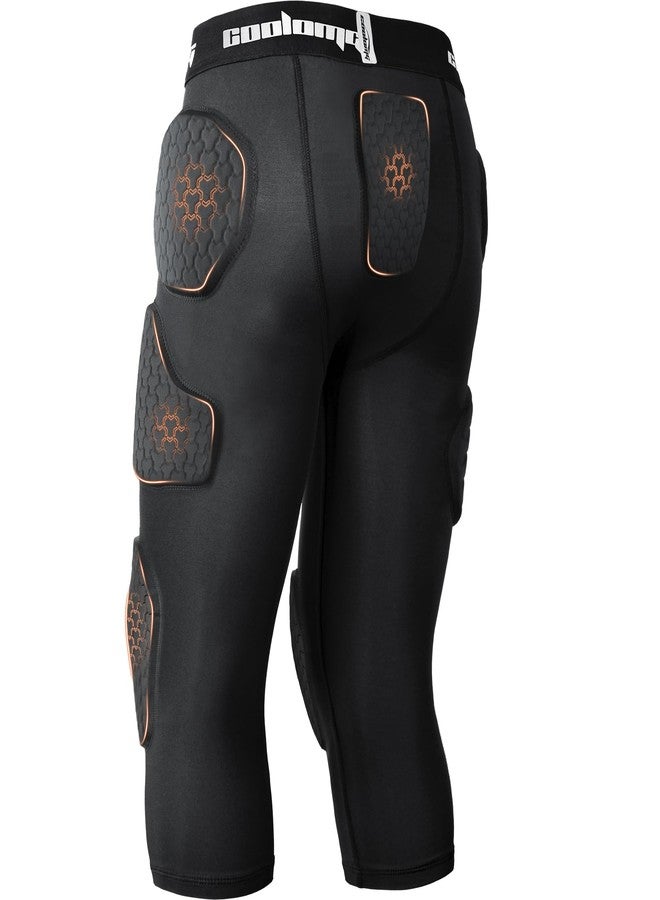 COOLOMG Youth Girdle Football 7-Pad for Knee Thigh Hip Tailbone Protection - Image 2