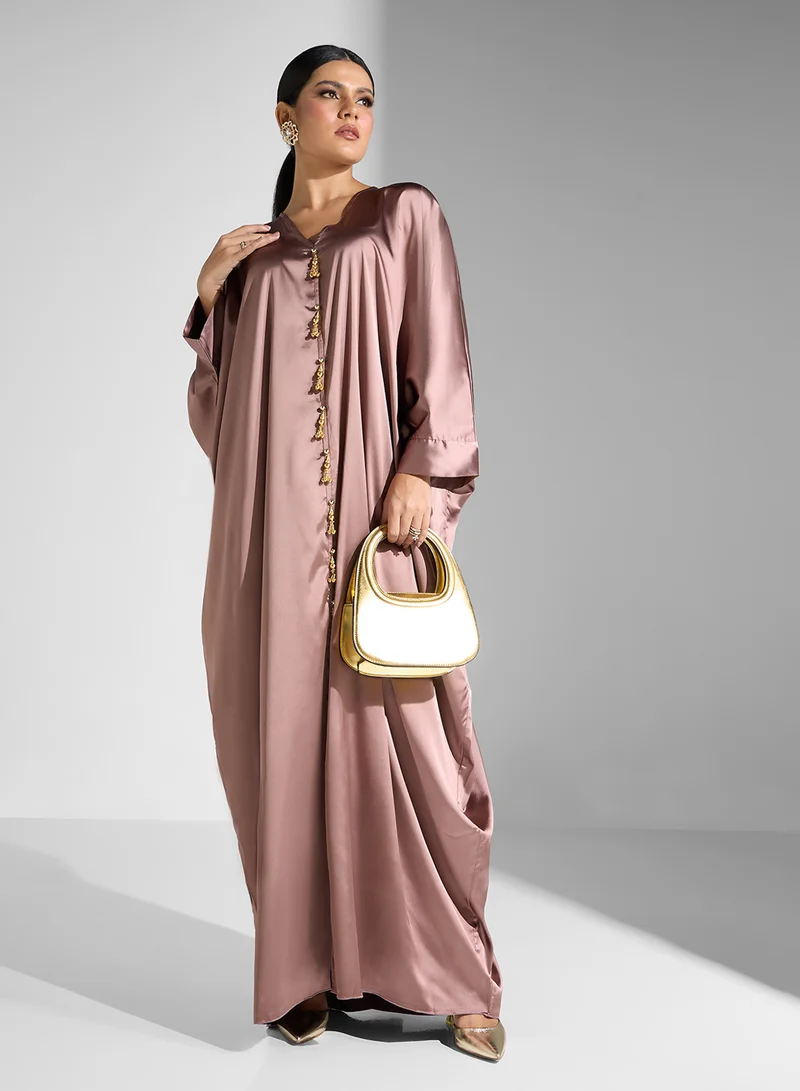 Golden Apple Jalabiya Dress
