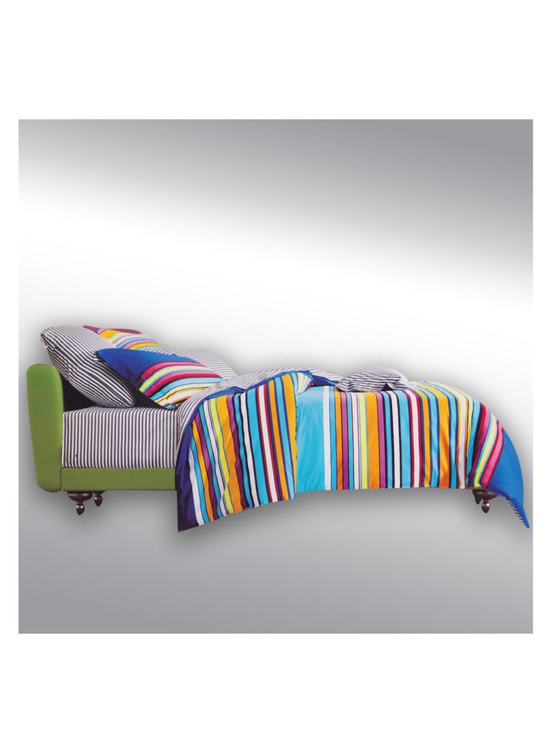 Family Bed Flat Bed sheet Set Cotton 3 pieces size 180 x 250 cm Model 133 from Family Bed - Image 2