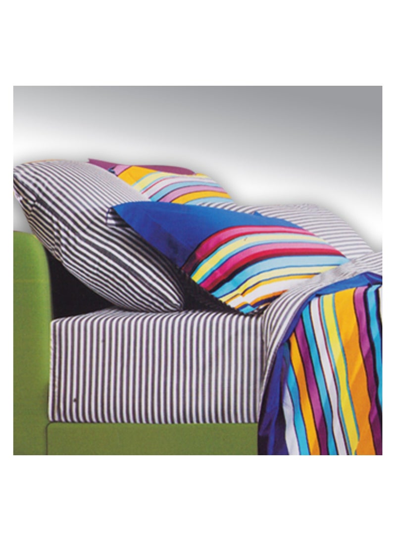 Family Bed Flat Bed sheet Set Cotton 3 pieces size 180 x 250 cm Model 133 from Family Bed - Image 5