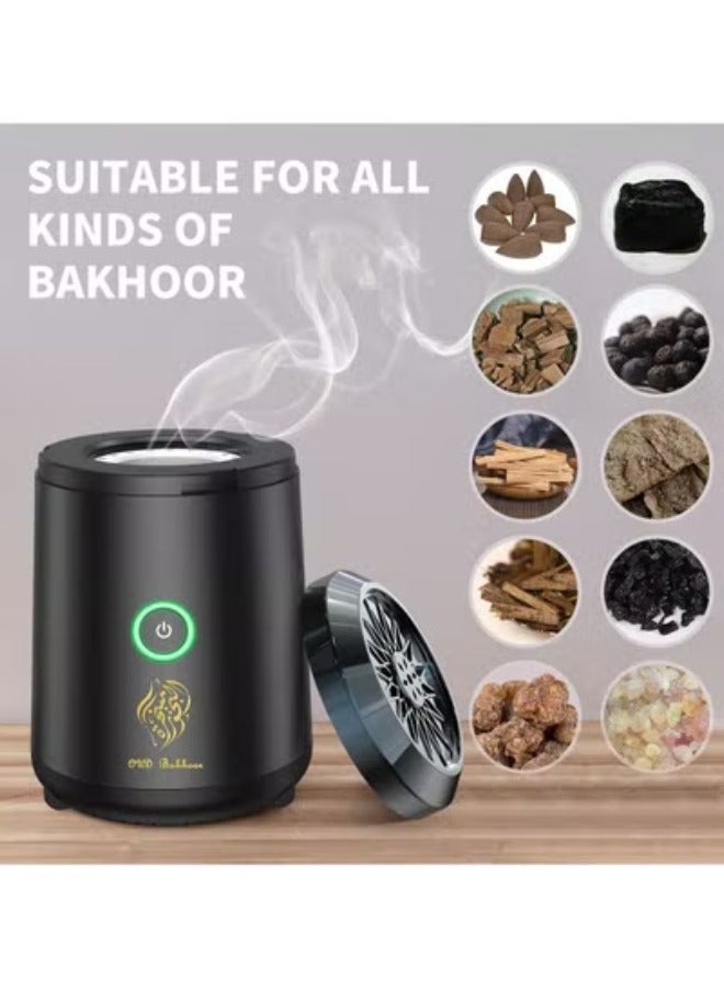 Eworld Rechargeable Ramadan Arabian Aroma Diffuser Mini USB Power Incense Burner for Home Office and car - Image 3
