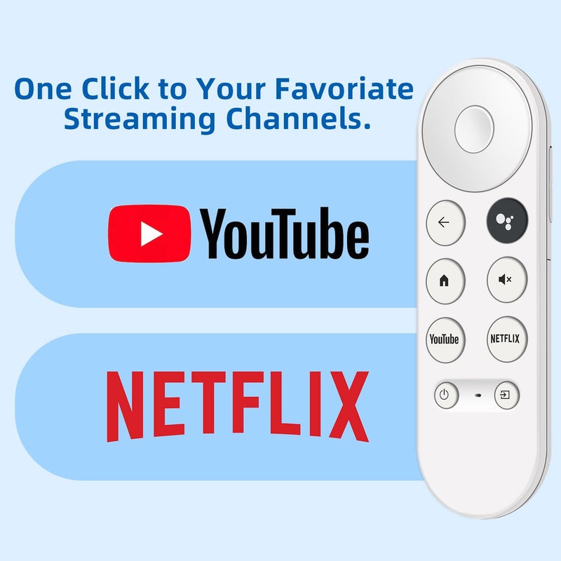 Nettech Replacement Remote for Chromecast with Google TV Built-in. 1-Year Full Warranty. - Image 5