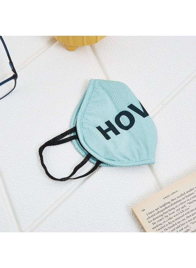 Home Box Howya Spandex Fabric Antibacterial 2-Layer Face Mask - 16x13 cm - Image 1