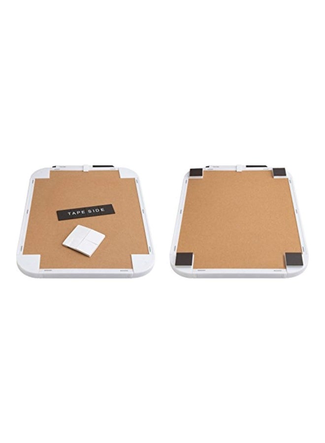 Lorell Sparco 75620 Dry-Erase Board, White, 8.5 x 11 Inch - Image 4