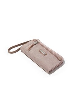 Baggallini Zip Around Wallet Blush Shimmer One Size  - Image 3