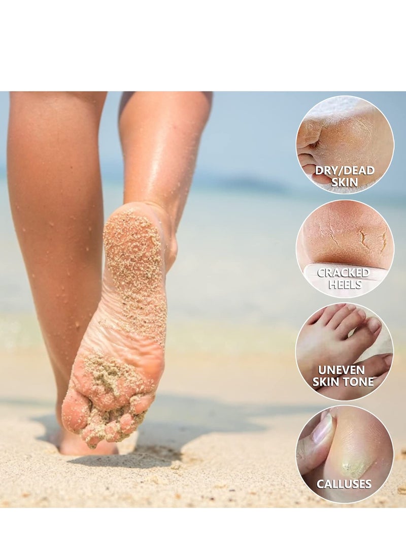 CMWGKBC - 5 Pack Foot Peel Mask,Exfoliator Peel Off Calluses Dead Skin Callus Remover,Foot Mask for Dry Cracked Feet,Foot Peel Mask with Lavender and Aloe Vera Gel for Men and Women Feet Peeling Mask - Image 1