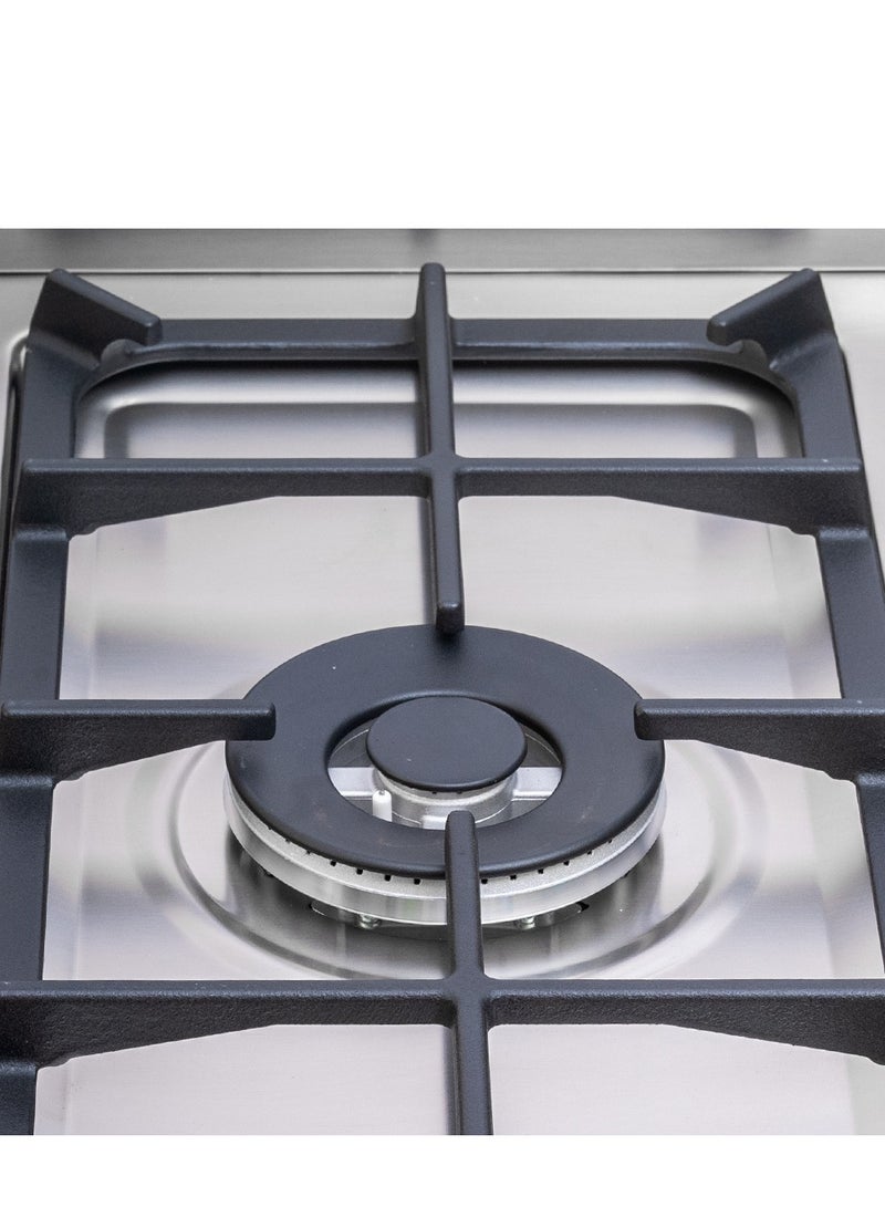 WELLGAS WellGas Gas Oven, 90*60Cm, 5 Burners, 116L, Portuguese, Safty, Steel - GCW 99SS - Image 2