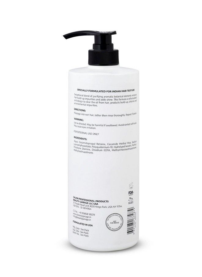 Beauty Garage Keratin Clarifying Shampoo 1000Ml (All Hair Types)  - Image 3