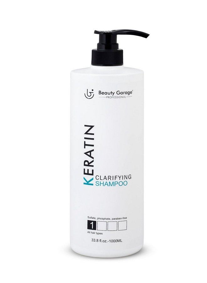 Beauty Garage Keratin Clarifying Shampoo 1000Ml (All Hair Types)  - Image 2
