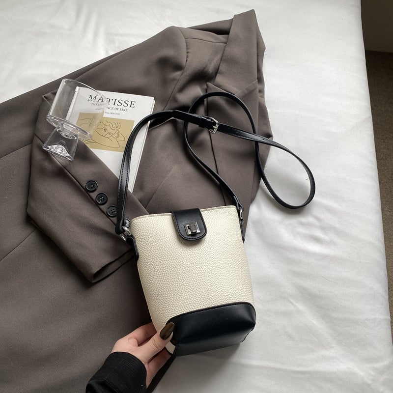 High-End Pebbled Small Bag For Women Fashion Soft Leather Mobile Phone Bag Summer Simple Shoulder Crossbody Bag - Image 1
