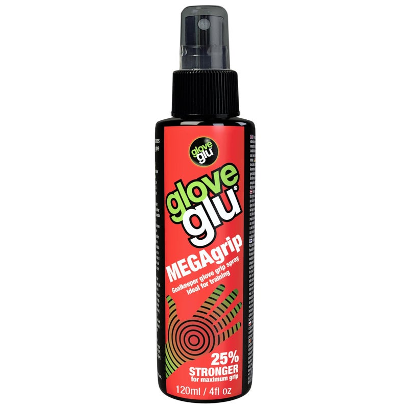 gloveglu MEGAgrip Goalkeeper Glove Grip Spray (120ml (4fl oz)) - Image 1