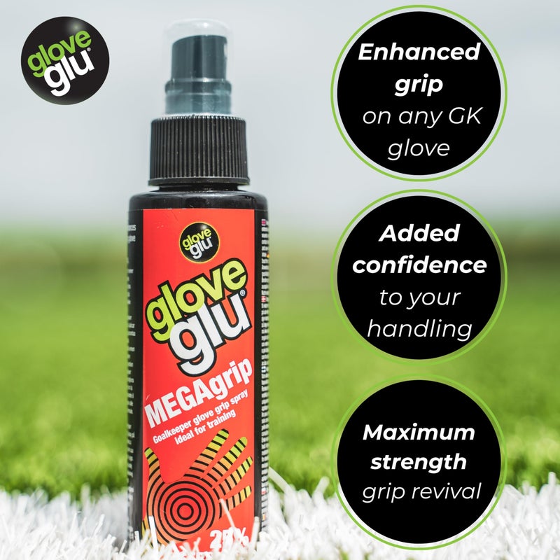 gloveglu MEGAgrip Goalkeeper Glove Grip Spray (120ml (4fl oz)) - Image 3